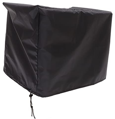 KITANDOVE Couvercle étanche du moteur cache moteur pour canoë cache moteur de protection bache etanche bâche imperméable housse de protection pour moteur de bateau protecteur de capot Black