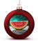 Weihnachtsschmuck-Set, Wassermelone mit Smiley-Druck, Mehrzweck-Ornamente, Winterdekorationsset, ideal für Weihnachtsbaum- und Feiertagsdekorationen