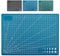 Dezain® DIY - Schneidematte A4 selbstheilend – Bastelunterlage mit Zentimeterskala – Schneideunterlage für Modellbau & zum Basteln – Beidseitig bedruckte Cutting Mat – Blau