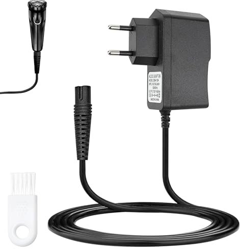 Ladegerät für Rasierer, 12 V, 0,4 A, Ersatzteil, Netzteil, Ladekabel für Serie 9 8 7 6 5 3 1 3040s 3010s 3020s 3000s 340s 790cc 760cc 7865cc, Shaver Charger für Series 3 300s