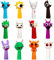 Kouipoie Sprunki Spielzeugfiguren Set, Bunte Sprunki Action Figures für Kinder und Erwachsene, Gamer und Deko, Ideal für Weihnachten und Geburtstage (C)