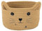 Cestino portaoggetti per gatti, con orecchie, contenitore rotondo per colazione, profumo, antipasto