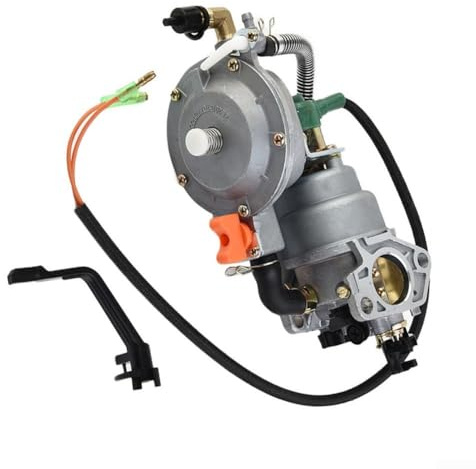 Eawfgtuw Dual Fuel Carburetor Kit - Metal Construction High Power For 100155 100230 Generator 7000W 9000W 439Cc Petrol Conversion Kit