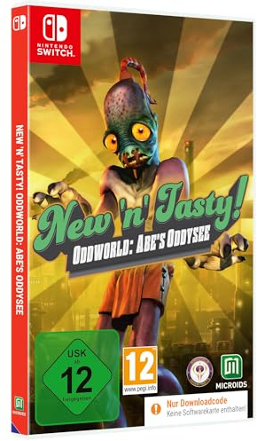 ODDWORLD NEW AND TASTY Switch (Code in a box)