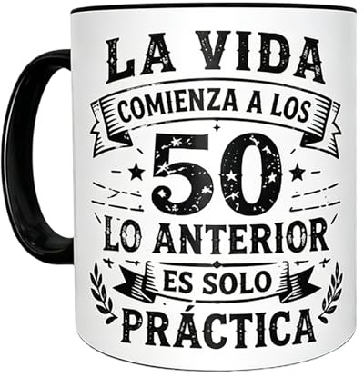 Taza De Desayuno Regalos Hombre 50 Años, Divertidos Regalo 50 Años Mujer, Taza Graciosa 360 Ml Para Celebración, Regalos Originales 50 Cumpleaños Para Familiares,Regalo Hombre