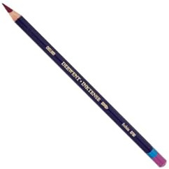 Derwent Inktense Permanent Watercolour Single Pencil, Fuchsia (0700), 4mm Premium Core Strength, Water-Soluble, Ideal for Drawing, Colouring & Painting on Paper & Fabric, Professional Quality (0700909)