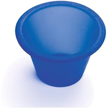 Lékué Classic - Moldes individuales para flan, set de seis, color negro