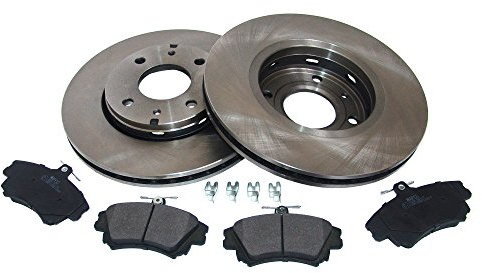 MAPCO Bremsensatz, Scheibenbremse 47531 Vorderachse, belüftet | Kompatibel mit: MITSUBISHI CARISMA, CARISMA Stufenheck, VOLVO S40 I, V40 Kombi