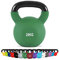 Kettlebell Neopren 2 – 30 kg inkl. Übungsposter Kugelhantel (28 kg - Olivgrün)