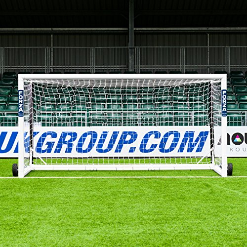 FORZA Alu110 freistehende Stadion Fußballtore – EIN Tor nur – Rädern Nicht enthalten – wählen Sie Ihre Größe aus (5,6m x 2m)