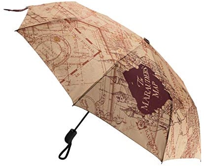 Cinereplicas Harry Potter - Parapluie Carte du Maraudeur - Licence Officielle