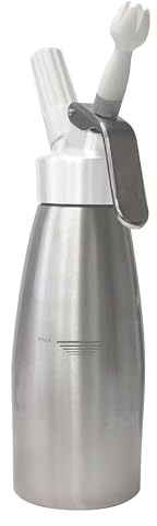 Winco CW-A05 Aluminum Whipped Cream Dispenser, 1 Pint