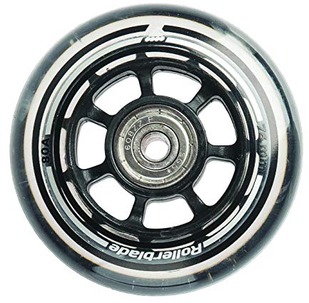 Rollerblade Wheelkit 76 mm 80 A, SG5 Kugellager, 8 Stück