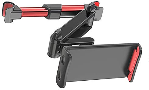 KISEDAR Supporto per tablet per auto, supporto per tablet universale, supporto per poggiatesta per auto, adatto per iPad iPhone/Samsung/Kindle Fire HD/tablet da 4,4 a 11 pollici