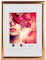 IDEAL TREND Moderner Bilderrahmen mit echtem Glas für wertvolle Erinnerungen Bilder Foto Rahmen mit abgerundetem Profil: Farbe: Rose Gold | Format: 50x70