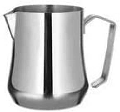 Metallurgica Motta Stainless Steel 25.4 oz / 750 ml Tulip Milk Frothing Steaming Pitcher Jug