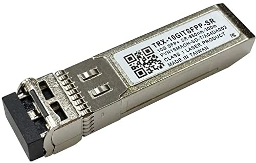QNAP 10GbE SFP+ 850nm Fibre Optic Network Adapter, Black