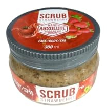 NANO ABSOLUTE Strawberry Face & Body Scrub 300ml | peeling gesicht | peeling körper | Face & Body & Spa | skin care | Erfrischendes Peeling für Damen & Herren