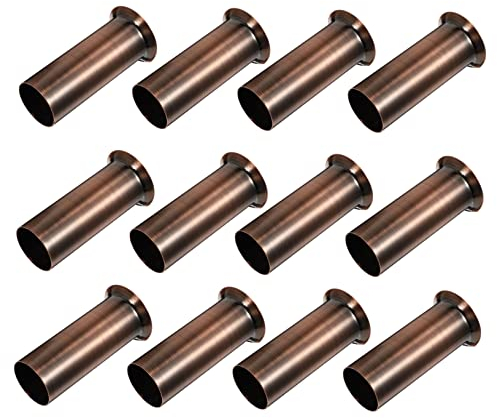 DOITOOL 12stücke Sockenhalterhülse Für Kronleuchter Und Kristallkronleuchter-Teile Lampensockelhülse Als Ersatz Für Lampenfüße Kronleuchterzubehör Für Beleuchtungsteile Dickwandig Und