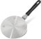 Adaptador Induccion, 24cm Adaptador Placa Induccion, Adaptador Para Induccion Con Asa Desmontable, Adaptador De Placa De Inducción De Acero Inoxidable Para Utensilios De Cocina Y Utilizar Cafeteras