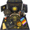 Großes Hexerei-Set 70-teilig – Premium Hexen-Kit für Anfänger – Wicca-Zubehör und Werkzeuge – Altarbild, Kristalle, Edelsteine, Kräuter, Zauberkerzen