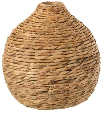 Paris Prix Vase Rond Design Jacinthe d'eau 37cm Naturel