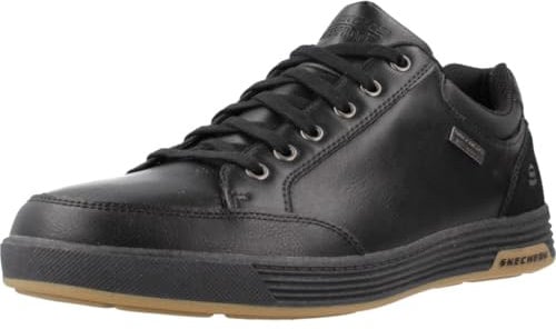 Skechers Herren Sneakers,Sports Shoes, Black Synthetic, 47.5 EU