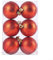 Yhenlovtt 6 Stück 6 Stück 6,9 cm große Weihnachtsschmuck mit Aufhängeschlaufe Rugby-Thema Basketball Baseball Fußball Weihnachtsbaum Ornamente für Zuhause Weihnachtsbaum Party Dekoration (B)