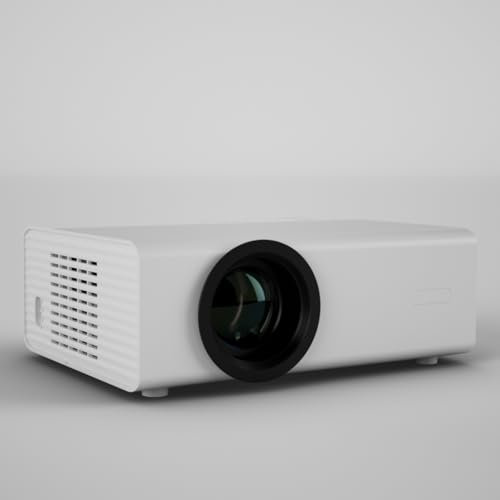 【Netflix Official & Auto Focus/Keystone】 AKIYO O9 Smart Projector with WiFi Bluetooth, Native 1080P Projector 350 ANSI Lumens 50% Zoom, Portable Projector for iOS/Android/USB/TV Stick