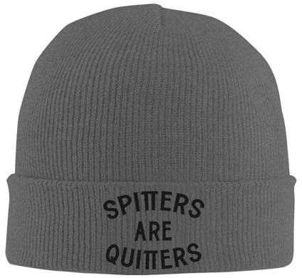 Strickmütze Spucker Sind Drückeberger Beanie Mütze Daily Beanie Hut Bequeme Beanie Hat Für Running Fischen Camping