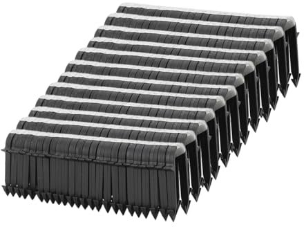 Lfhelper Underfloor Heating Pipe Staples Tacker Clips for Ø 20mm Pipes, Pack of 300, Strong Grip, Rounded Design to Prevent Damage, Compatible with Most Tacker Guns
