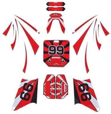 Motorrad Aufkleber Tankschutz Für Orion 110CC 125CC 150CC Pit Bike Aufkleber Verkleidung Body Kit Paster Motorrad Zubehör Off-Road