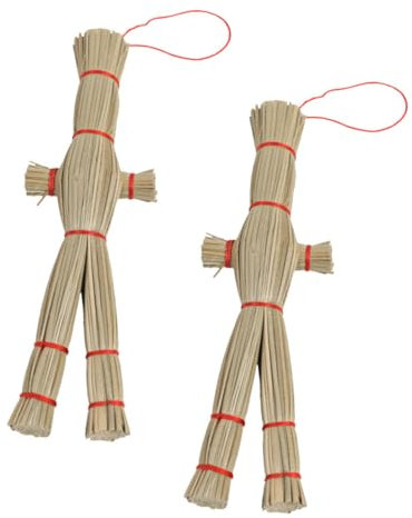 Toyvian 2stücke Vogelscheuchen- Für Halloween-Dekoration Garten Und Partyornamente Für Geisterhäuser Und Festliche Anlässe Große Hochwertige Schlüsselanhänger