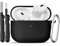 TNSNK Hülle für AirPods Pro 2/1. Gen with Cleaner Kit, Silikon Protection Case for Apple Airpods Pro 2019 (2023 USB-C/Lightning Cable) with Keychain [Support Wireless Charging]-Black