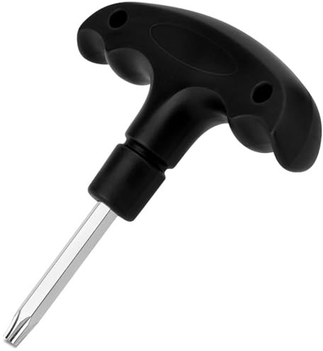 Ezranova Golf Wrench Tool, Adjustable Golf Tool, Golf Torque Wrench, Golf Driver Tool,Stainless Steel Golf Driver Tool with Plastic Handle for Golf Club Driver Shaft Adapter Torque Tool
