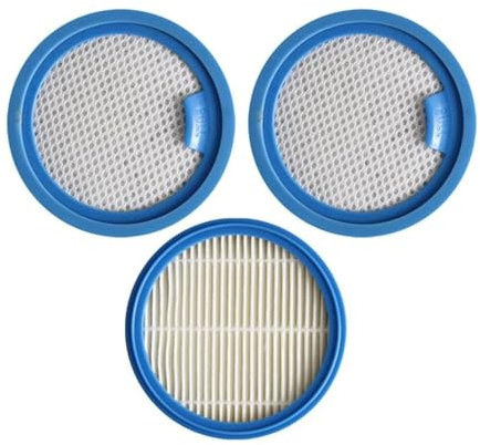 3 piezas de repuesto para aspiradoras de alta eficiencia con textura de filtro adecuado para aspiradoras