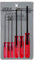 6 Piece hex tip Screwdriver Set (Small Sizes 1.5mm 2mm 2.5mm 3.0mm 4.0mm 5.0mm). ENGINEER dk-02