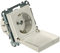 Schneider Electric Merten Schuko-Steckdose mit Klappdeckel, 1-fach, Steckklemmen, System M, aktivweiss glänzend, Artikelnummer MEG2311-0325