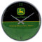 Nostalgic-Art Retro Wanduhr, Ø 31 cm, John Deere – Logo Black and Green – Geschenk-Idee für Traktor-Fans, Original Lizenzprodukt (OLP), Große Küchenuhr, Vintage Design