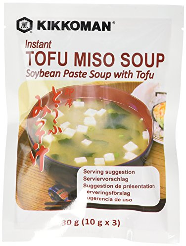 Kikkoman Instant Miso Soup with Tofu 30 g (Pack of 2)