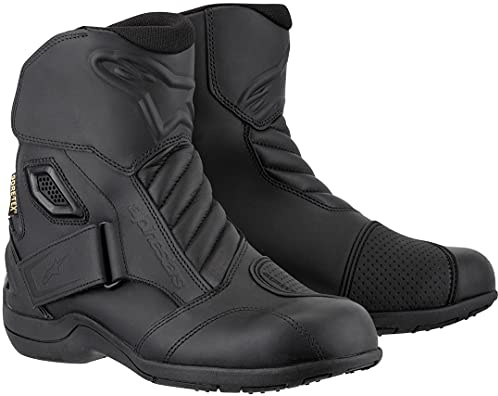 Alpinestars Motorradstiefel New Land Goretex, Schwarz, Größe 46