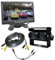 Motorhome Twin Camera Rear View Reversing Kit & Dash Monitor (black camera)