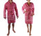 CACALA Pure Serie Kimono Bademantel - 100% natürliche Türkische Baumwollstoff - Ultra-absorbierend und Plüsch - trocknet schnell, komfortabel und warm - Unisex (M, Rot)