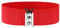 BlackButterfly 3 -Zoll elastischen Haken Schnalle Gürtel (Rot, S)