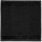 MÖVE Bamboo Luxe Serviettes Lavettes 30 x 30 cm, Fabriqué en Allemagne, 60% coton / 40% viscose en pulpe de bambou, Black (Noir)