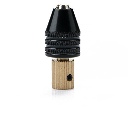 Piccolo Trapano Elettrico Collet Micro Universale Twist Drill Chuck per Strumento Rotativo Rettifica Elettrica Gamma di serraggio 0.3-3.5mm (3.17 mm)