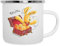 Spreadshirt Felix der Hase im Reiskoffer Camping-Becher, One size, Weiß