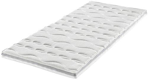 Frankenstolz Topper Thermo Pori-cel®-Schaumauflage Weiss Größe 140x200 cm