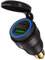 Adaptador de mechero USB para moto BMW DIN/Hella, conector EU USB C PD 3.0 & QC 3.0