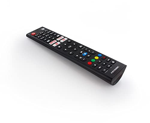Metronic, Mando a Distancia Universal, Compatible con Todos los televisores Philips, Listo para Usar, reemplazo de Mando a Distancia Philips, Funcionamiento idéntico al Original, Mando a Distancia de